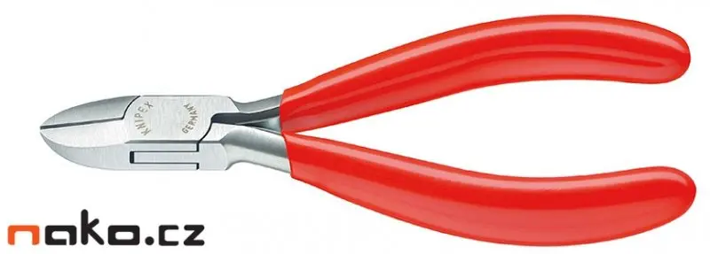 Boční štípací kleště pro elektroniku potaženo plastem 130 mm  - 7701130