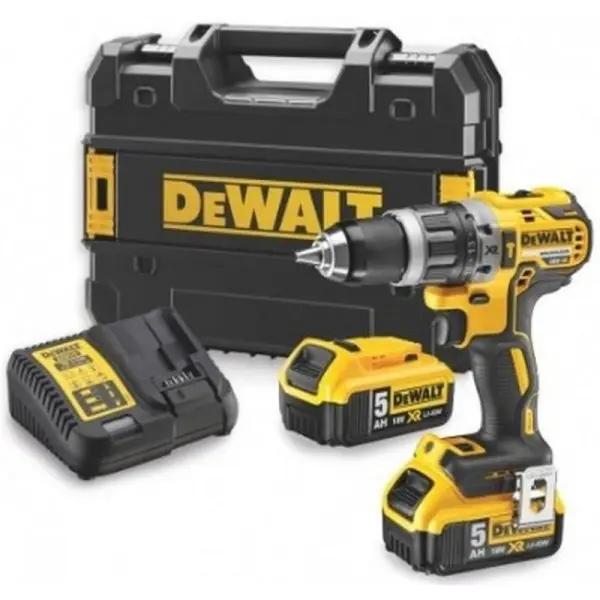 DeWALT DCD708P2T bezuhlíková aku vrtačka LiIon 18V/2x5,0Ah