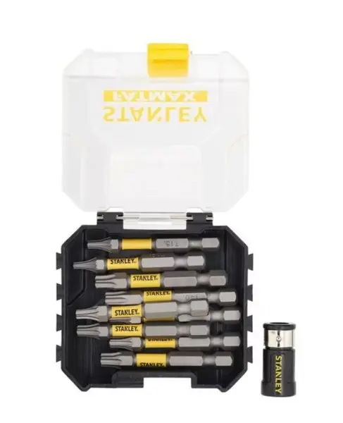 STANLEY STA88566 sada torzních bitů TRX s držákem bitů 50mm,10dílná