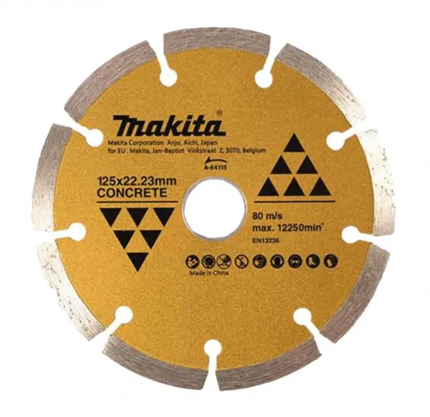 Makita - Diamantový řezný kotouč na suché řezání 125x22,2 mm A-84115