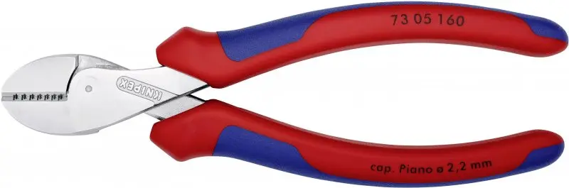 Boční štípací kleště KNIPEX X-Cut ® chromované 160 mm  - 7305160