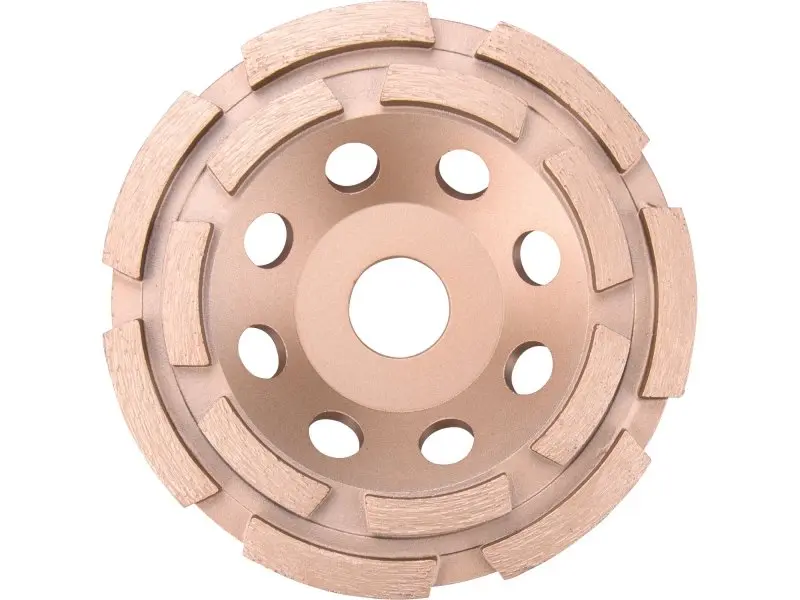 Dvouřadý diamantový brusný kotouč EXTOL INDUSTRIAL ø 125x22,2 mm