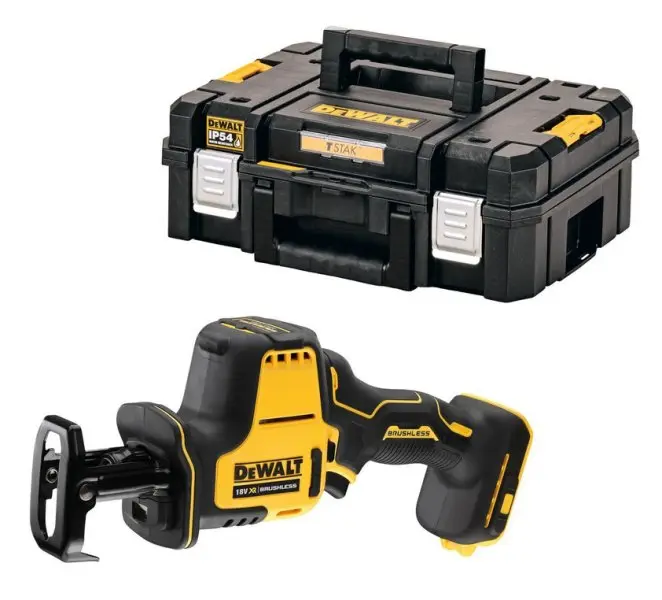 DeWALT DCS369NT bezuhlíková aku pila ocaska XR LiIon 18V bez aku, kufru