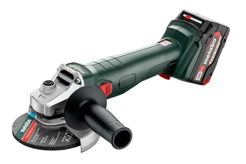 METABO W 18 L 9-125 Quick aku úhlová bruska + metaBOX, 2x5,2Ah 602249650