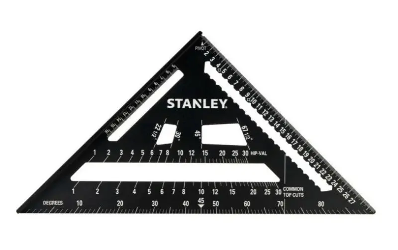 STANLEY STHT46101-0 hliníkový nastavitelný tesařský úhelník 180 mm
