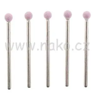PROXXON 28772 sada brusných tělísek  - koule 5mm (korund)