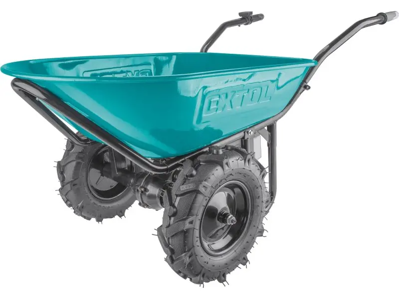 Extol Industrial kolečko dvoukolák s převodovkou aku SHARE20V, 260kg, 100l, bez baterie a nabíječky 8791941