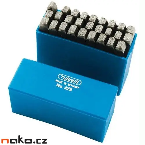 TURNUS STANDARD razidla ABECEDA  3mm 329-203