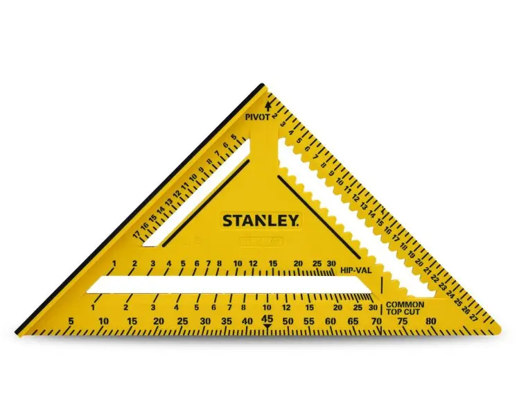 STANLEY STHT46012-0 dvoubarevný tesařský úhelník 180 mm