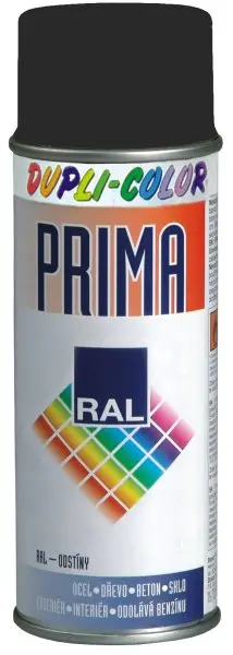 DUPLI-COLOR PRIMA RAL 9005M černá matná 400ml