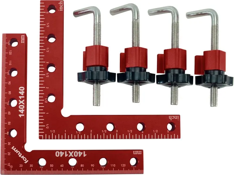 Fortum L-svorky rohové/90° sada 2ks, 140x140mm 4784120