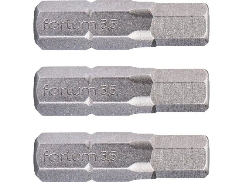 FORTUM-KITO 4741507 bit IMBUS 5,5x25mm S2 - 3ks