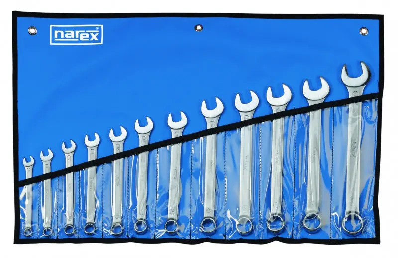 NAREX 443000720 sada očkoplochých klíčů palcových 1/4"-7/8" 12ks (230406.612-3113)