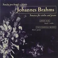 CD Josef Suk: Brahms: Sonáty pro housle a klavír