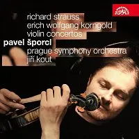 CD Pavel Šporcl: Korngold / Strauss : Houslové koncert