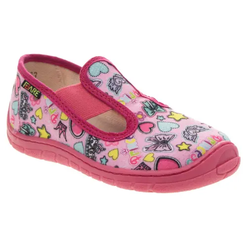 Dívčí barefoot papuče 5101452, Fare růžová 26 dívky