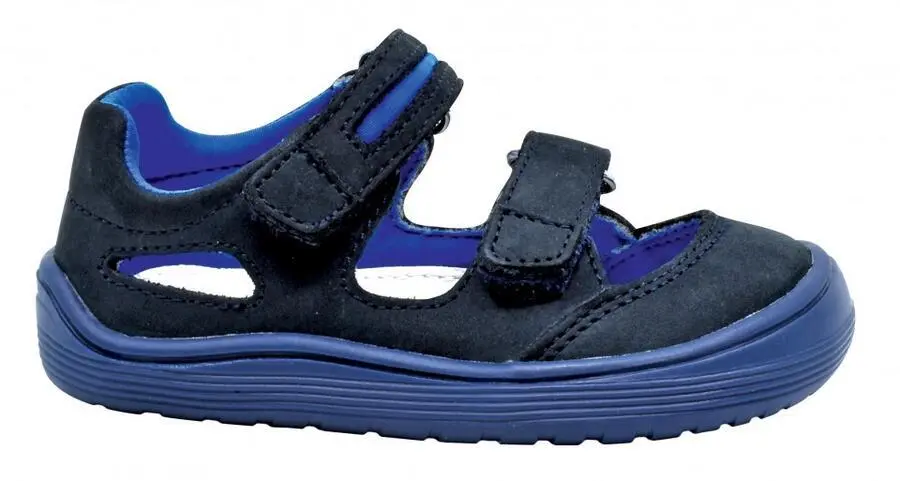 Chlapecké barefoot sandály PADY denim, Protetika modrá 34 chlapci