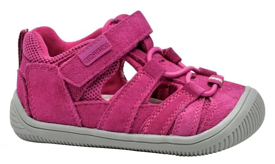 Barefoot dívčí sandálky KENDY FUXIA, Protetika