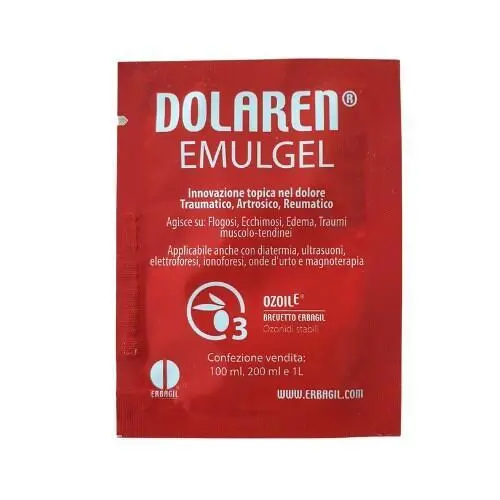 vzorek DOLAREN - emulgel proti bolesti svalů a kloubů
