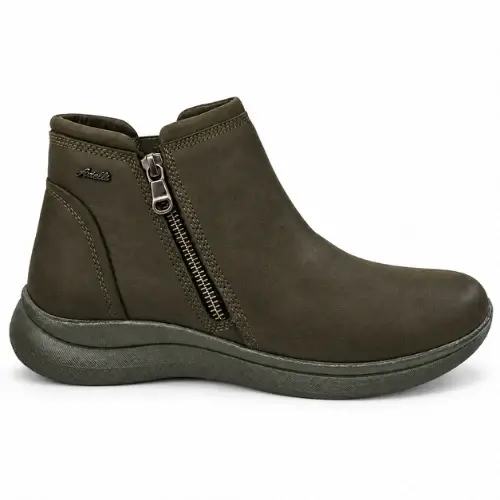 Dámská zimní kotníková obuv PERRY 27955, Forelli khaki