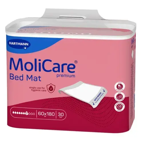 Podložky MoliCare Bed Mat 7kap zál 60x180 30ks MoliNea