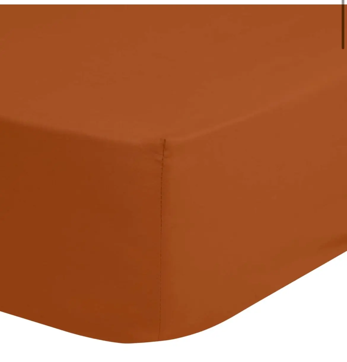 Prostěradlo jersey cihlová TiaHome - 60x120cm