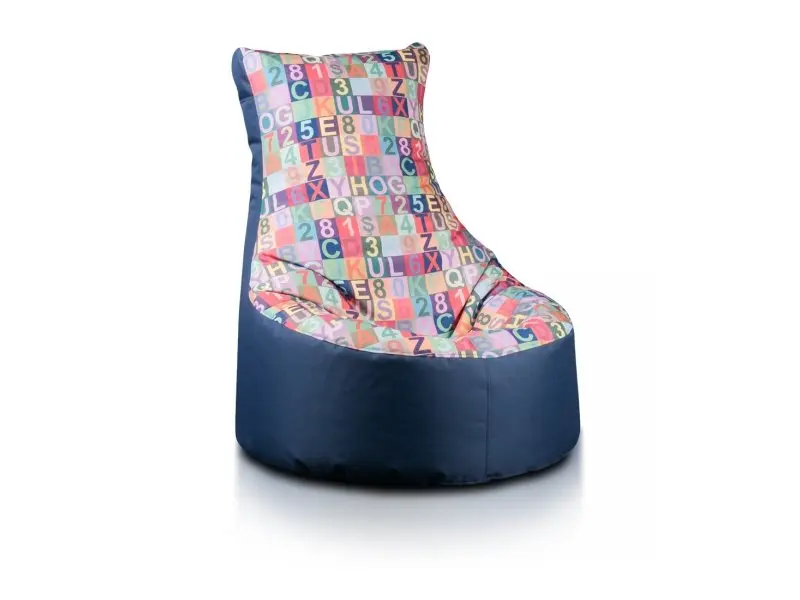 Sedací vak Seat Modern S TiaHome - Modrá