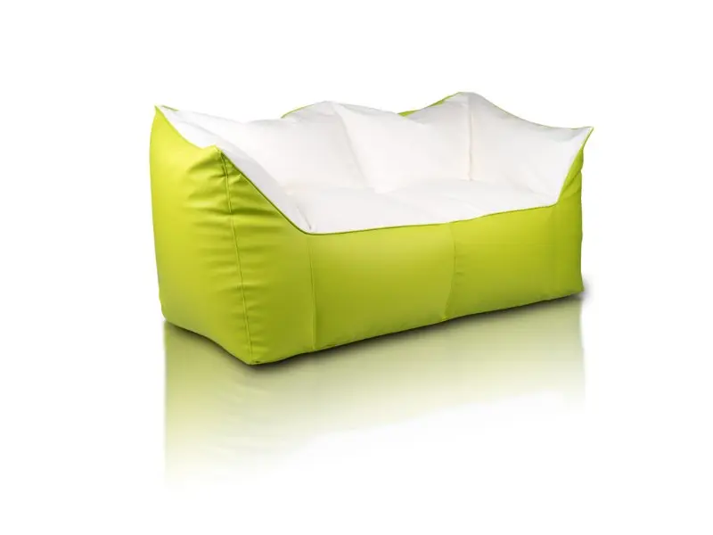 Sedací vak sofa xxl ekokůže TiaHome - černá