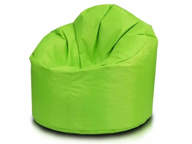 Sedací vak hruška Star polyester TiaHome - bíla