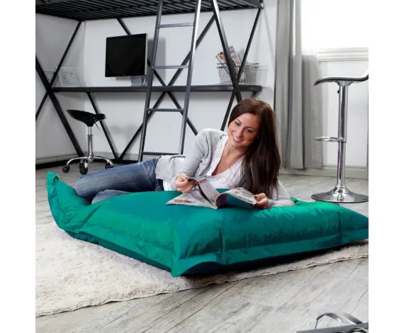 Sedací vak polštář z nylonu TiaHome - žlutá