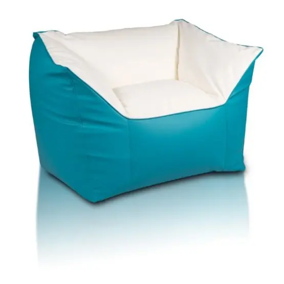 Sedací vak sofa xl ekokůže TiaHome - šedá