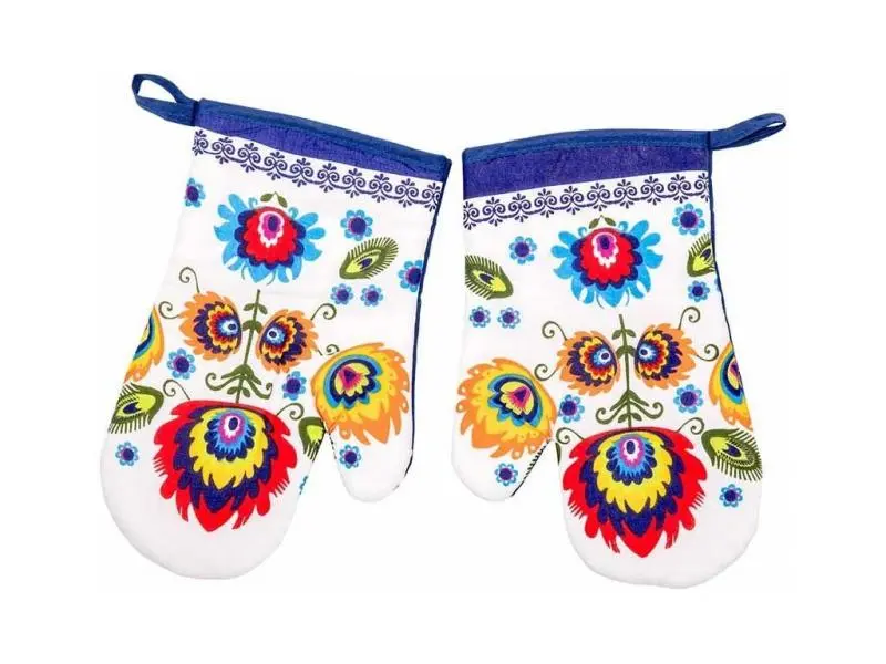 Chňapka folklór modrá 2ks TiaHome