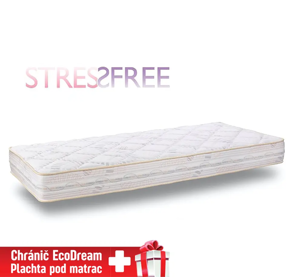 Matrace stressfree z paměťové pěny DreamBed - 85x200cm