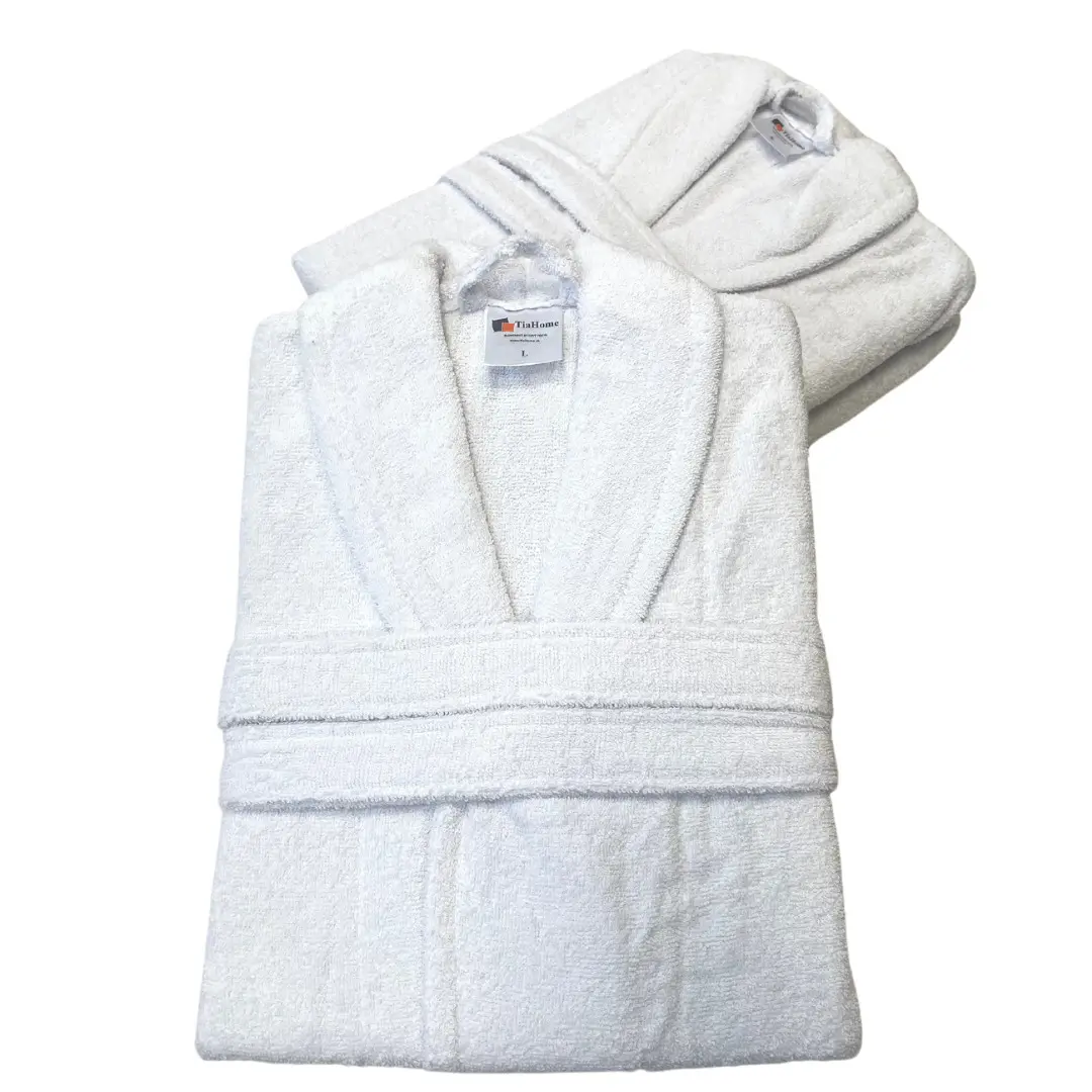 Froté deluxe unisex župan Bílý TiaHome - L
