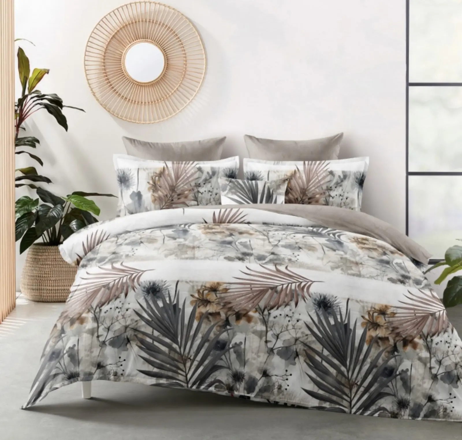 3 dílné Flanelové Povlečení polycotton Elisabeth 200x140cm+90×70 cm TiaHome