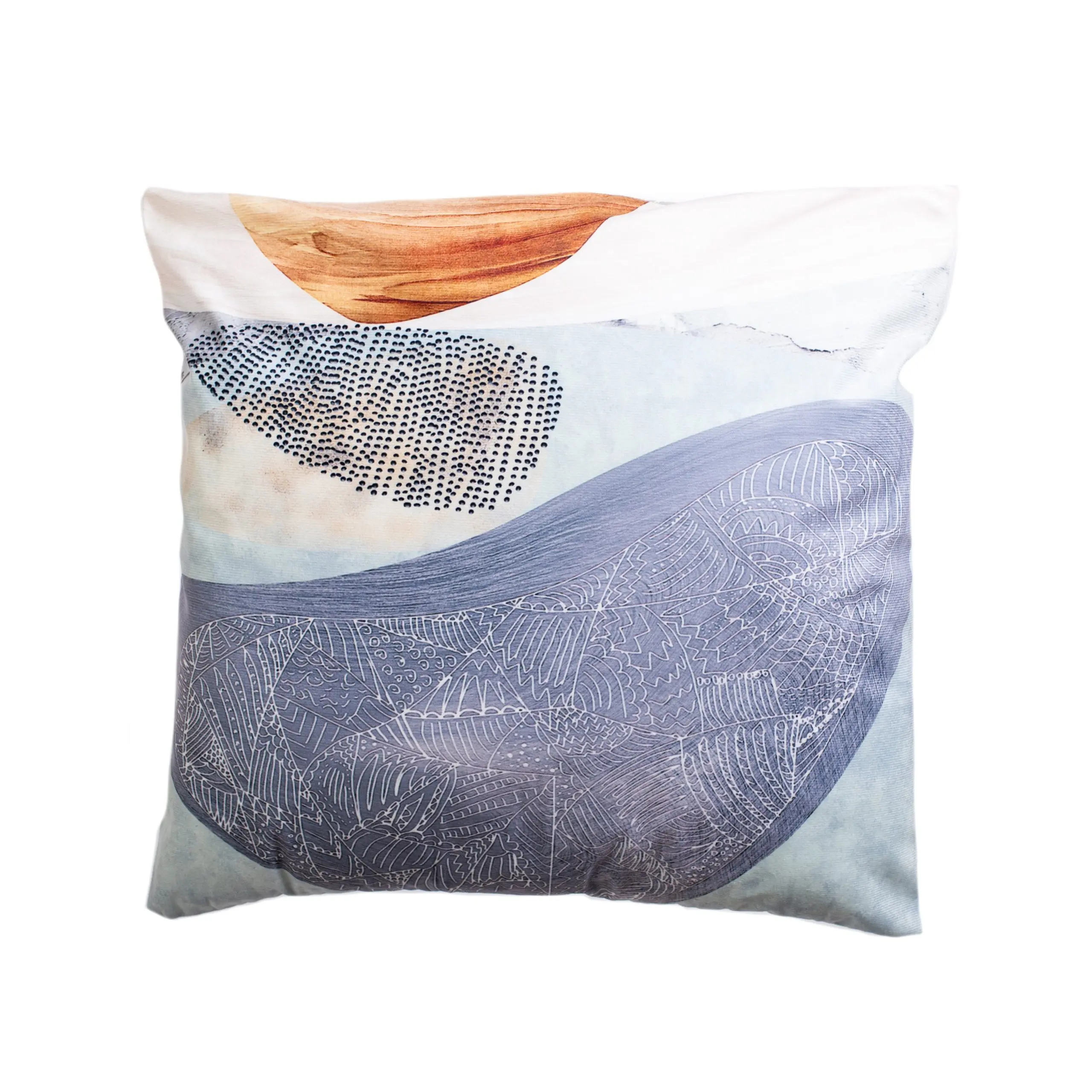 Dekorační povlak 45x45cm Jewell Modro fialova TiaHome