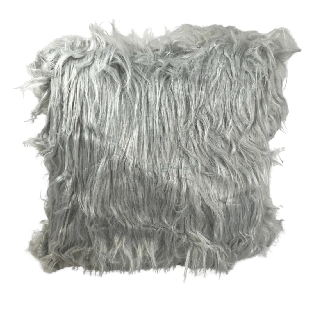 Dekorační povlak 40x40cm Long Hair šedá TiaHome