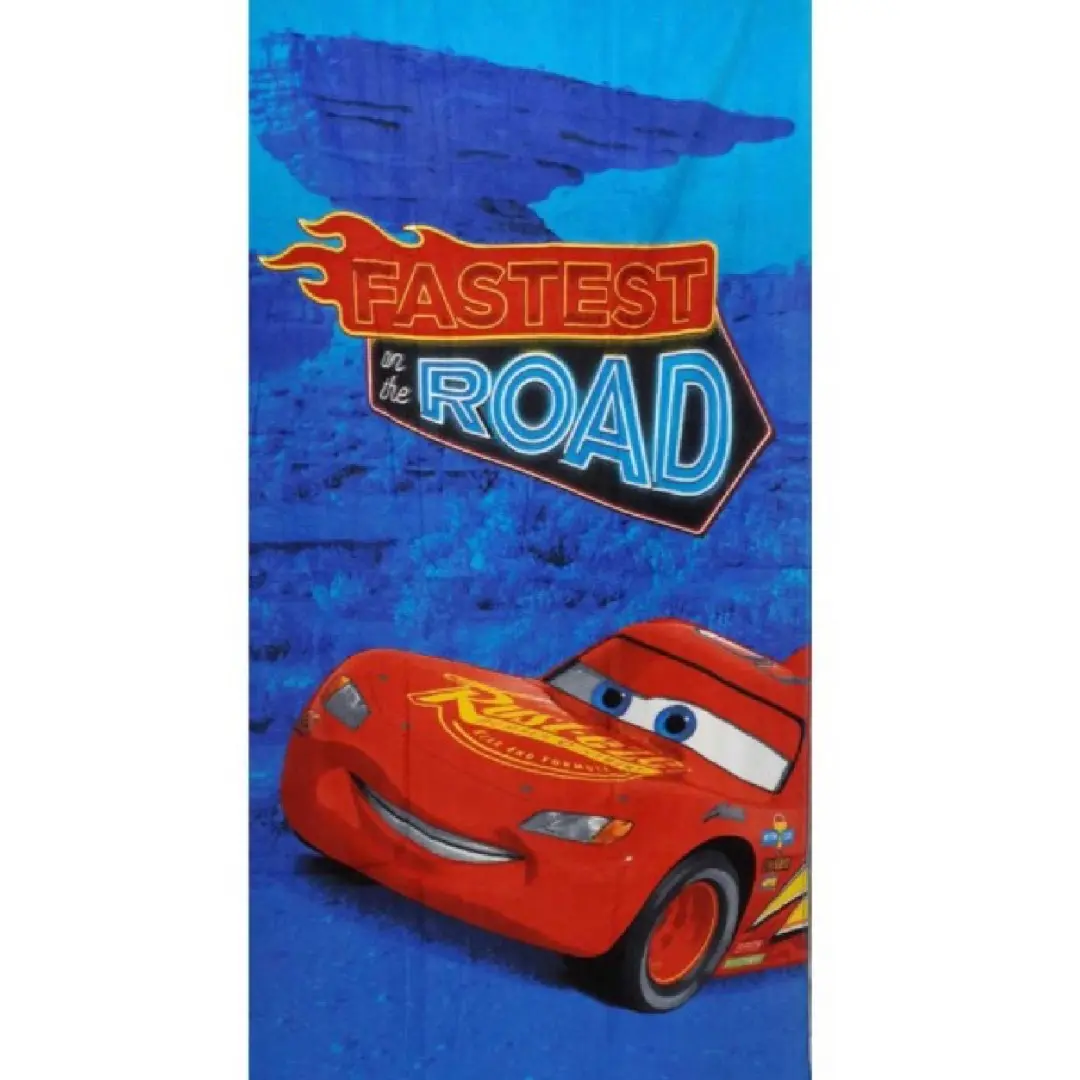 Dětská osuška CARS open road 70X140cm Setino
