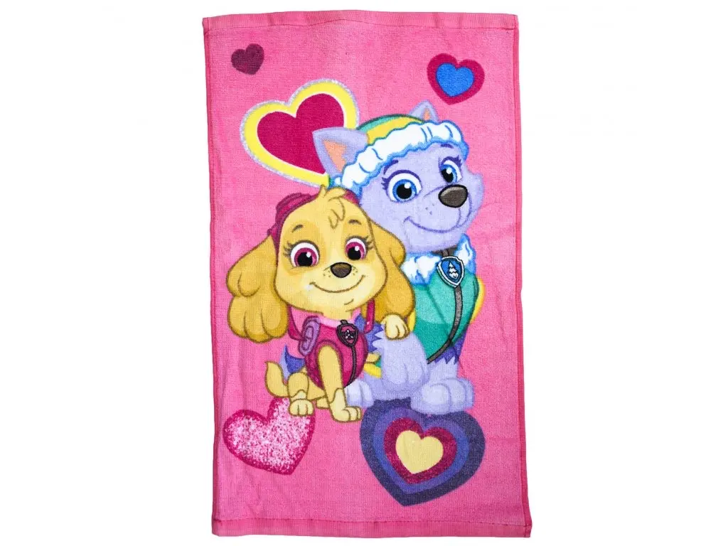 Dětský ručník PAW PATROL růžový 30X50cm Setino