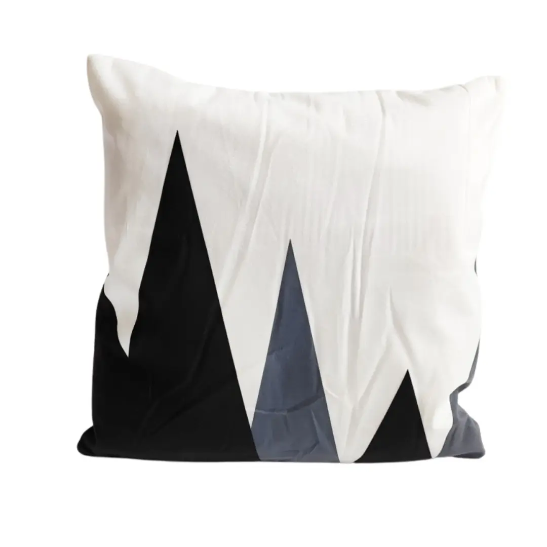 Dekorační povlak 45x45cm Grasse Black White TiaHome