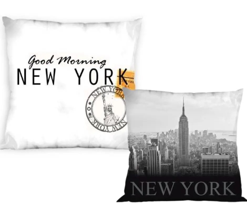Povlak na polštář dekoračný 40x40cm New York TiaHome