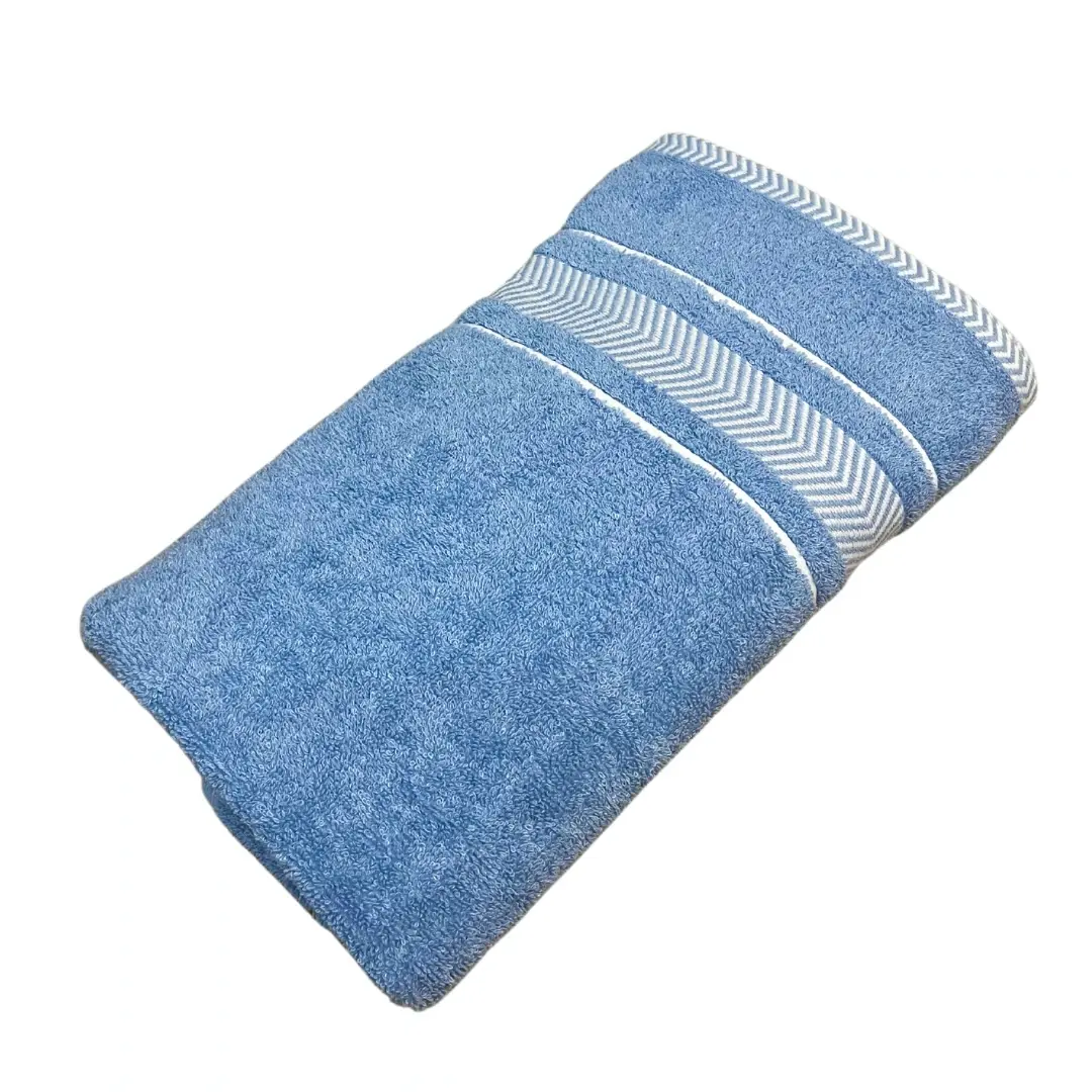 Froté osuška deluxe Maroko modrý 70x140cm TiaHome