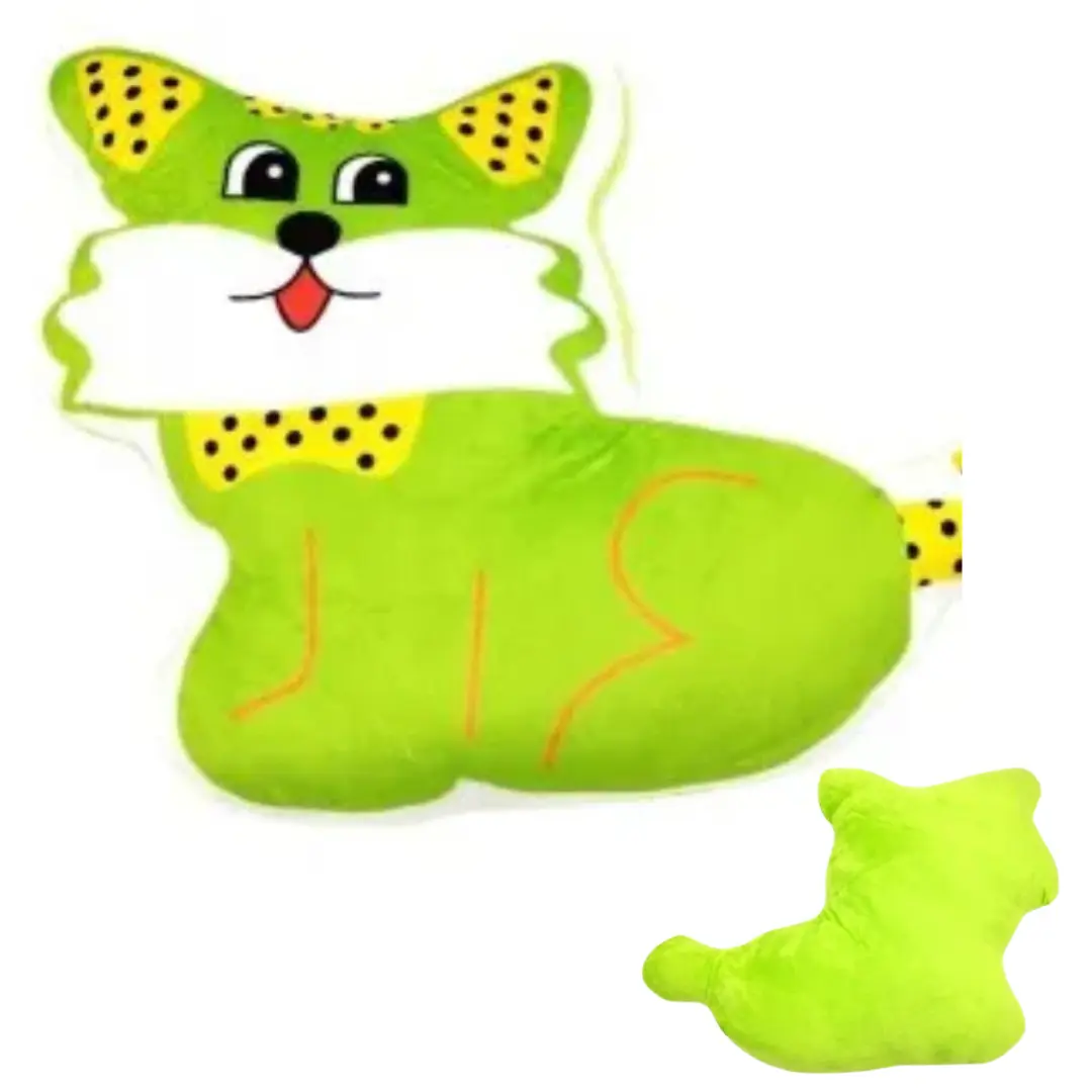 3D mikroplyšový dětský polštářek Kočka TiaHome