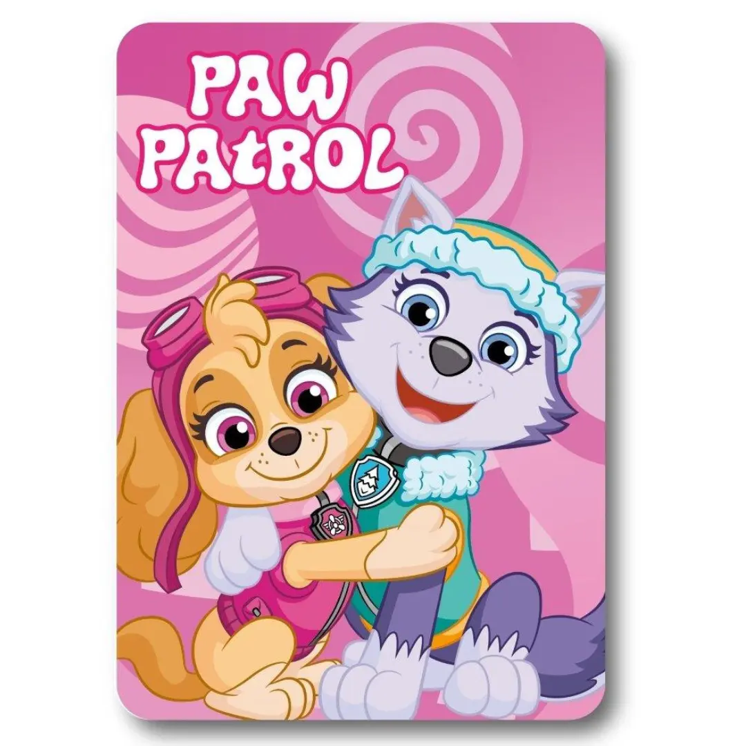 Deka dětská Paw Patrol  růžová flecee  140x100cm Faro