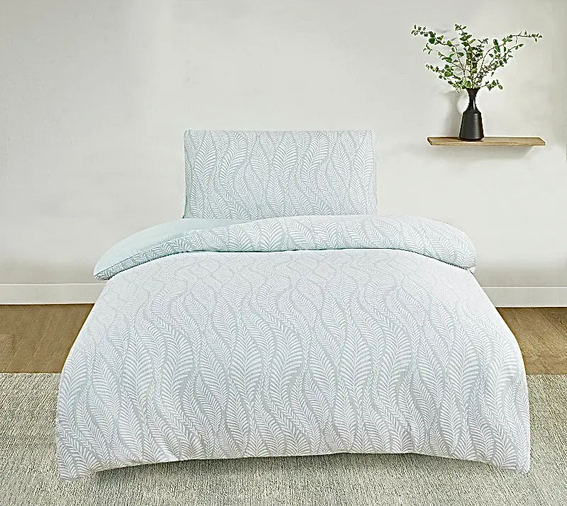 Povlečení žakarové damašké Harmony světle zelené 200x140cm+90x70cm TiaHome