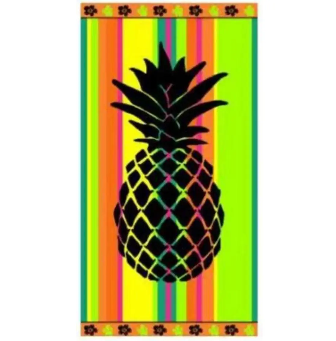 Plážová osuška egyptská froté 100% bavlna Ananas 90x170cm TiaHome