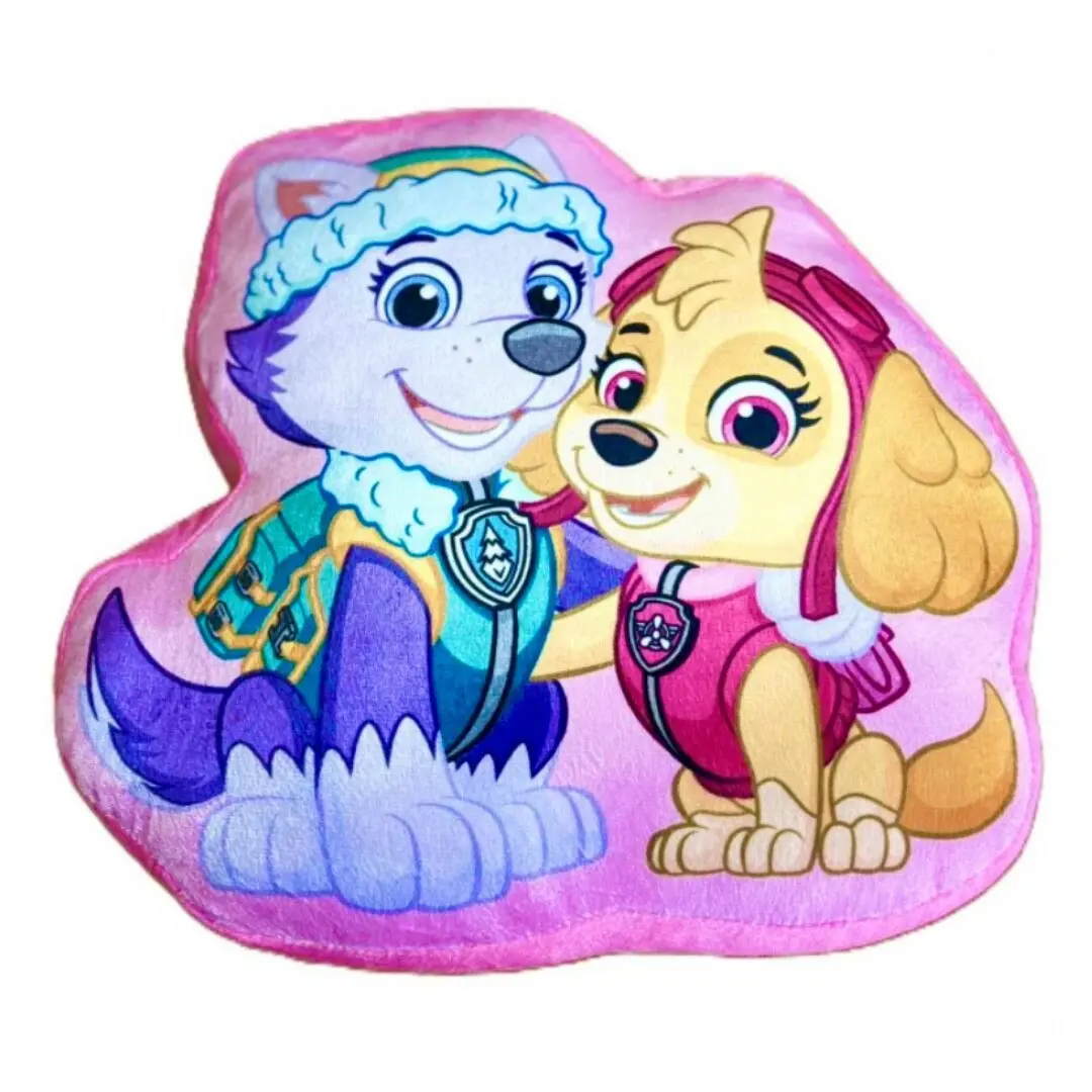 3D mikroplyšový dětský polštářek Paw Patrol ružový Setino
