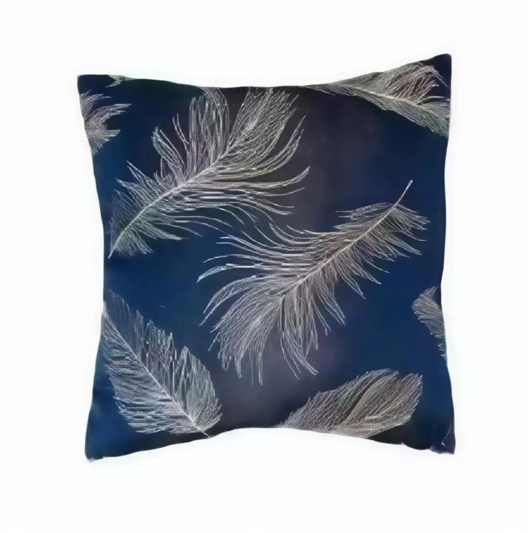Dekorační povlak 45x45cm Pierka modré TiaHome
