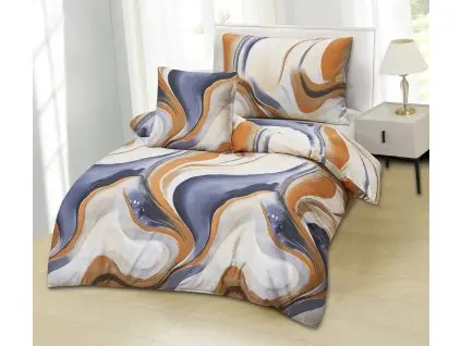 3 dílné Povlečení mikrovlákno Purple 200x140cm+90x70cm TiaHome