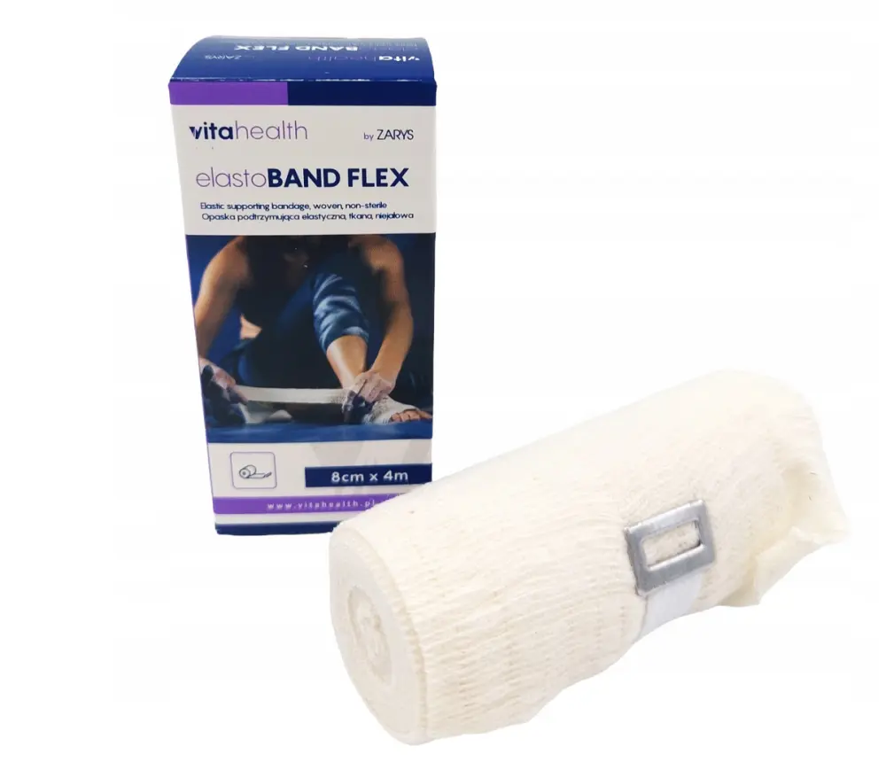 Elastický obvaz elastoBAND FLEX, 8cm x 4m